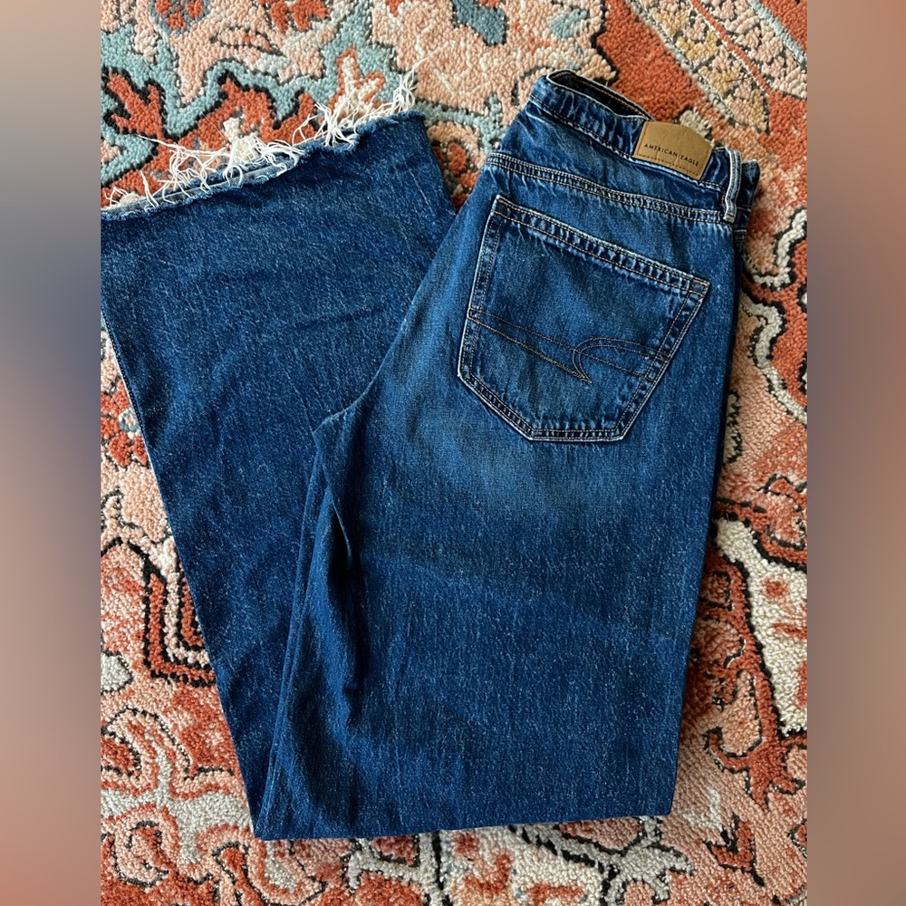 AE super High Rise Baggy Wide Leg